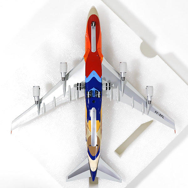 JFox Models 747-400 シンガポール航空 特別塗装 「トロピカルメガ