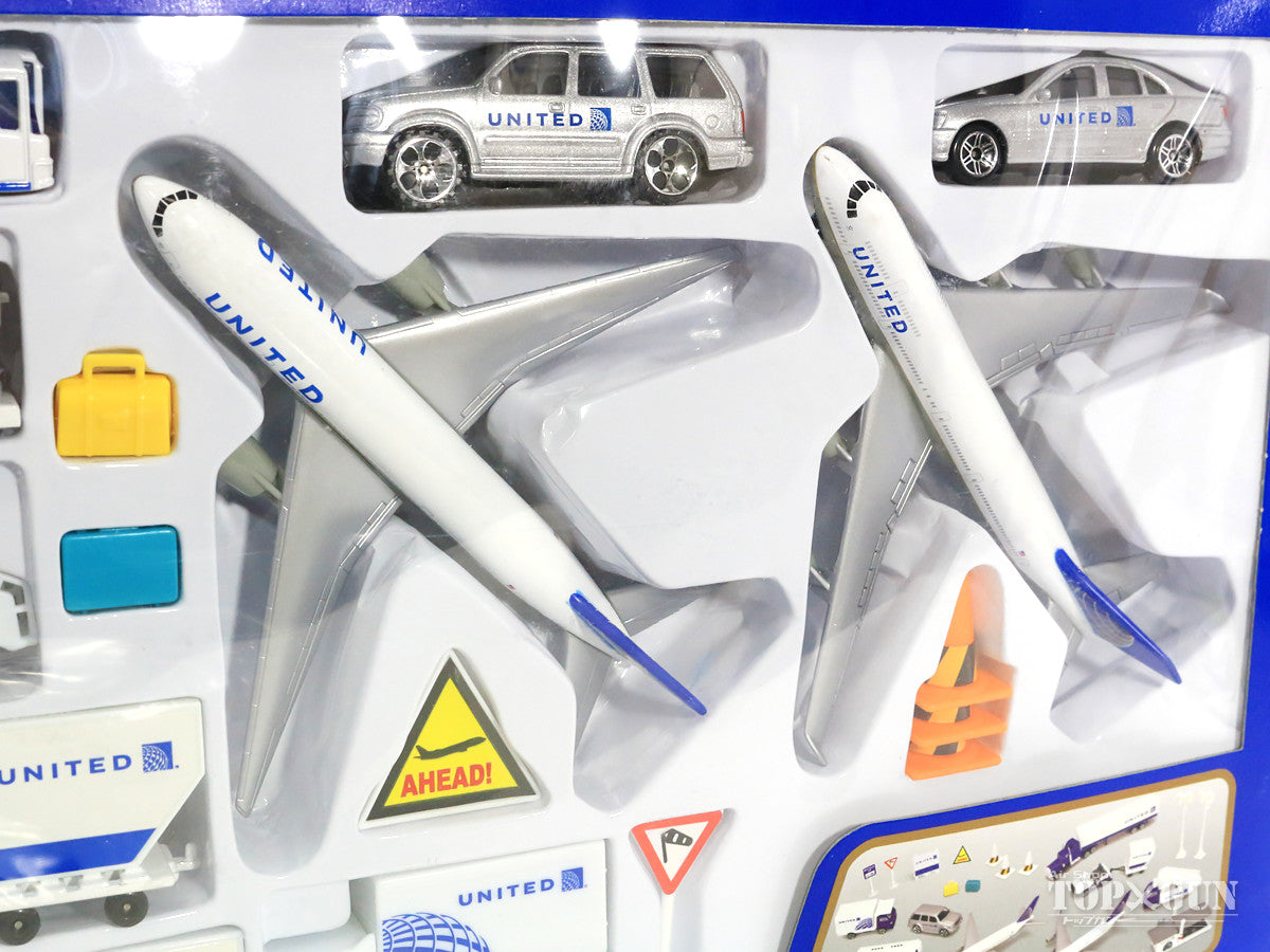Daron ユナイテッド航空 飛行機セット (22ピース) ノンスケール [RT6262]