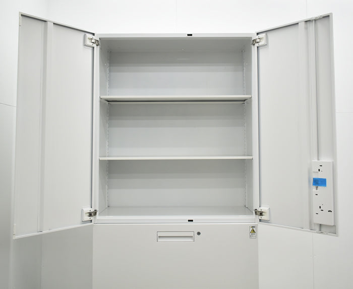 中古】コクヨ エディア ユニット書庫 両開き＋3段ラテラル