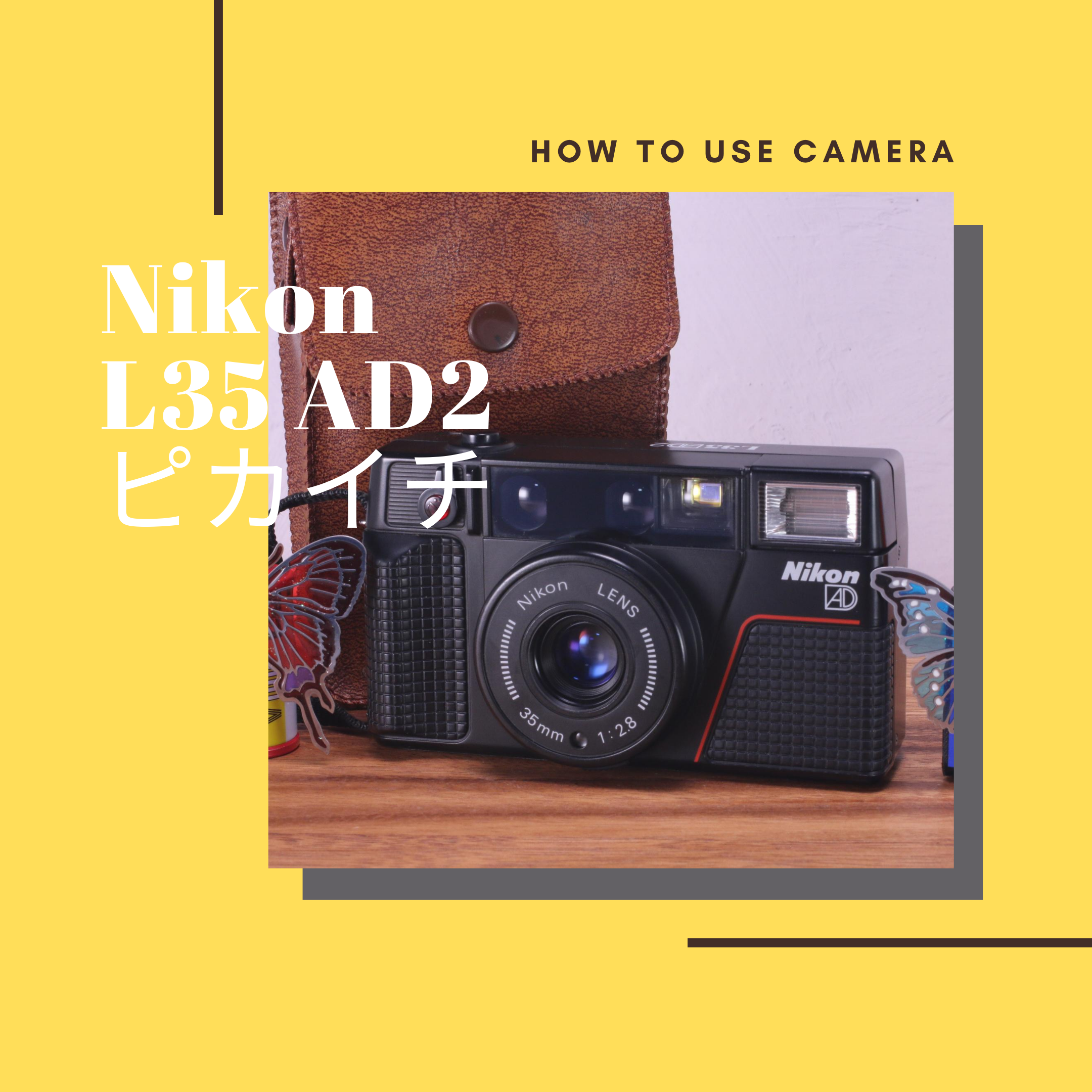 Nikon ニコン L35AD コンパクトフィルムカメラ ピカイチ 【公式通販】