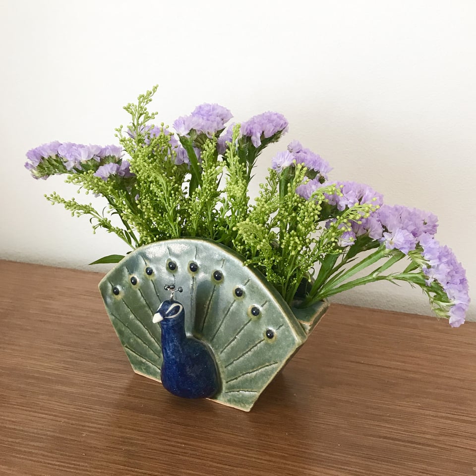 孔雀の花瓶 | 作品集