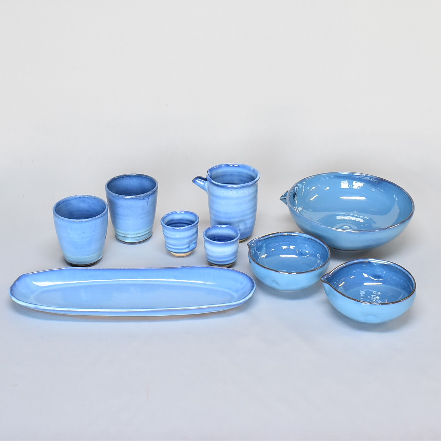 板皿・銘々皿（萩焼）】萩焼窯元陶華山 松尾藻風窯