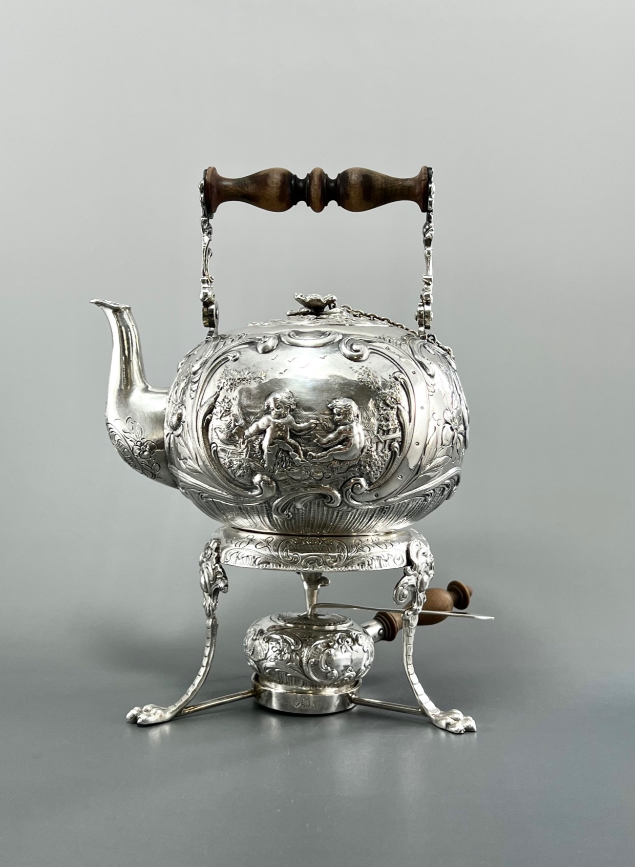 シルバーティーケトル＆ティーウォーマーセット hpt366 - 陶夢