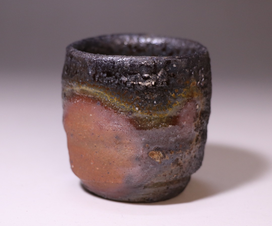 小山真吾 作 「備前窯変ぐい呑」 ～備前焼専門卸小売店 川口陶楽苑～