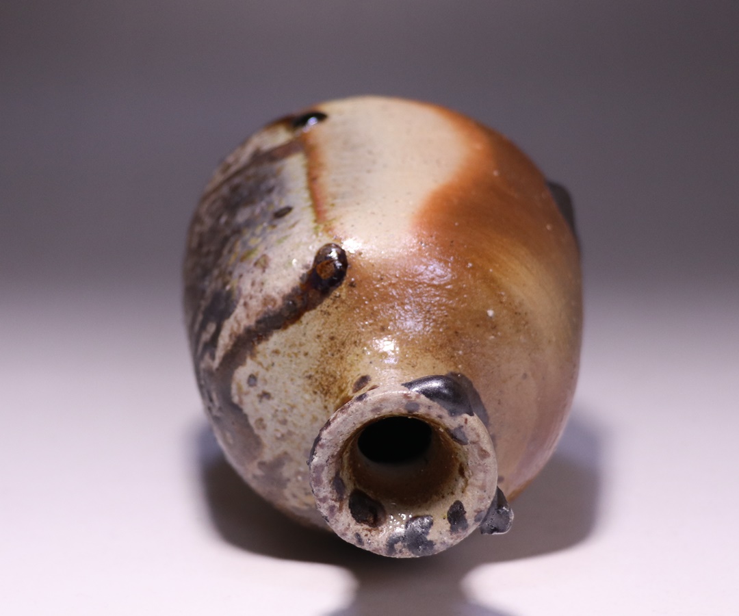 高力芳照 作 「備前窯変徳利」 ～備前焼専門卸小売店 川口陶楽苑～