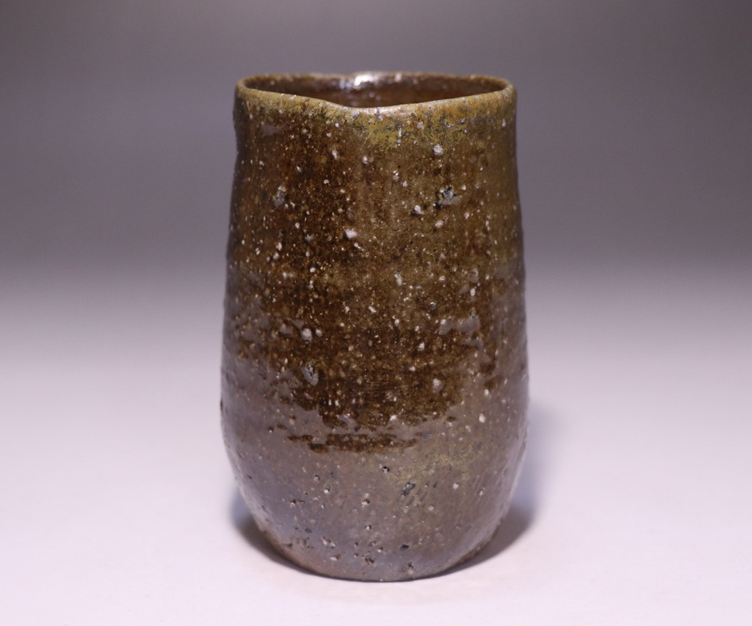 金重愫 (かねしげ まこと) 緋襷 円山窯 ぐい呑 酒呑 備前焼 酒器 陶器