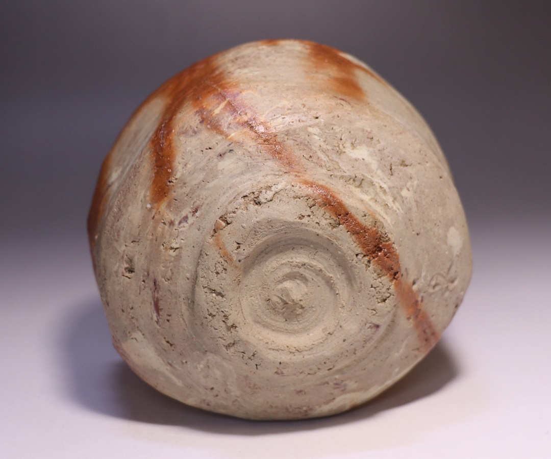 横山直樹 作 「備前自然練込茶盌」 ～備前焼専門卸小売店 川口陶楽苑～