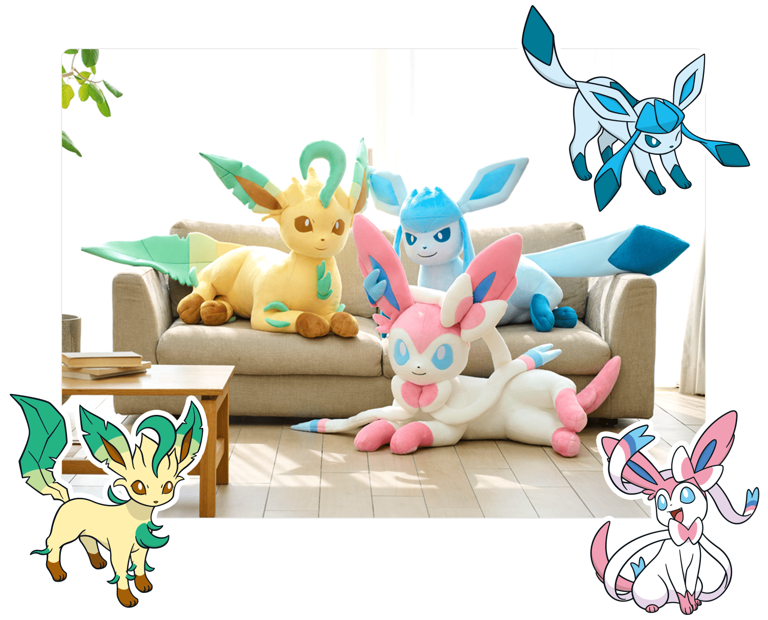 ポケモンfit イーブイ ブイズ ポケモン』イーブイを始めとする“ブイズ