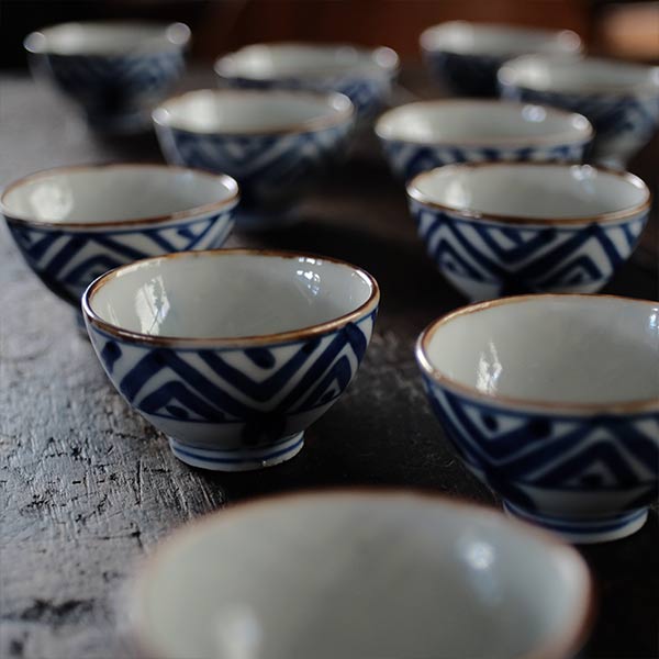 古伊万里 染付 向付 湯呑み – zakka store towi