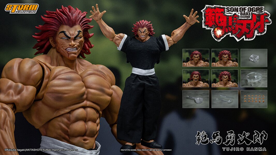 Storm Collectibles 1/12 Baki Hanma: Son of Ogre Yujiro Hanma (NYCC Spe