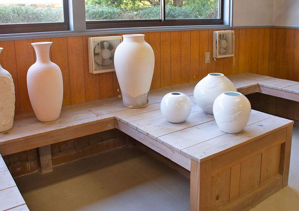 出石焼 白磁 手提げ 火鉢 [B31476] 【公式通販】