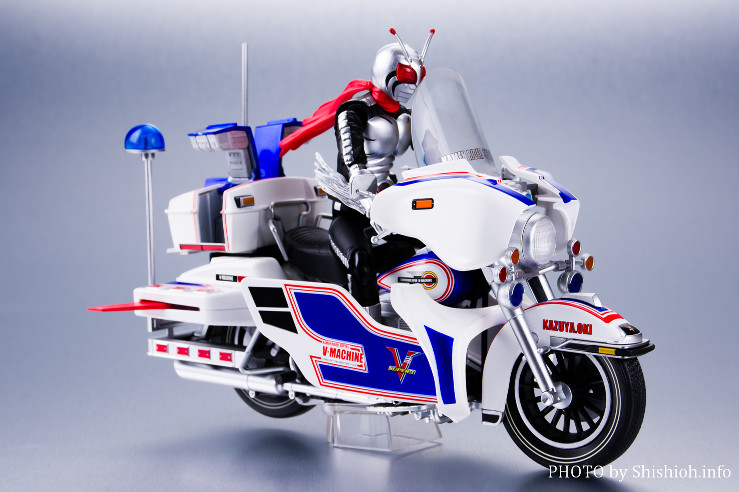 レビュー】S.H.Figuarts 仮面ライダースーパー1＆Vマシーンセット(V