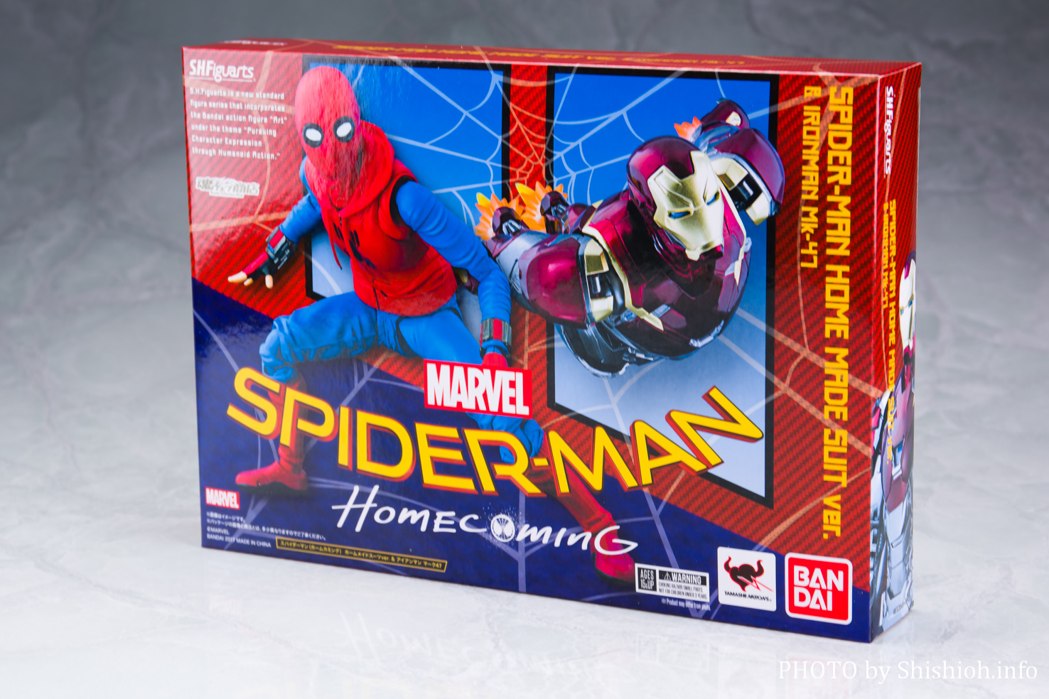 レビュー】S.H.Figuarts スパイダーマン（ホームカミング）ホーム