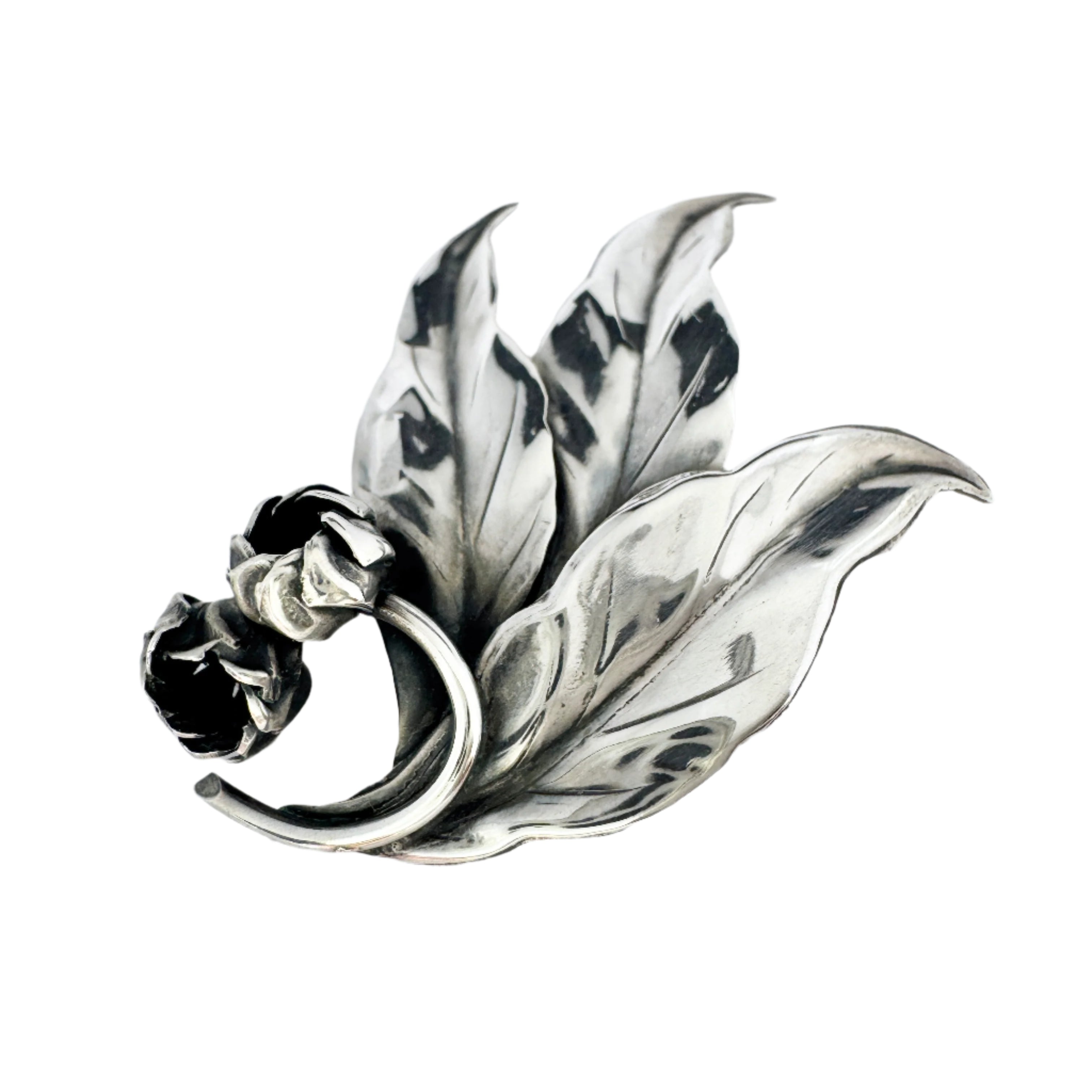 ピンコ、スウェーデン、1952 年製ヴィンテージ スターリング シルバー