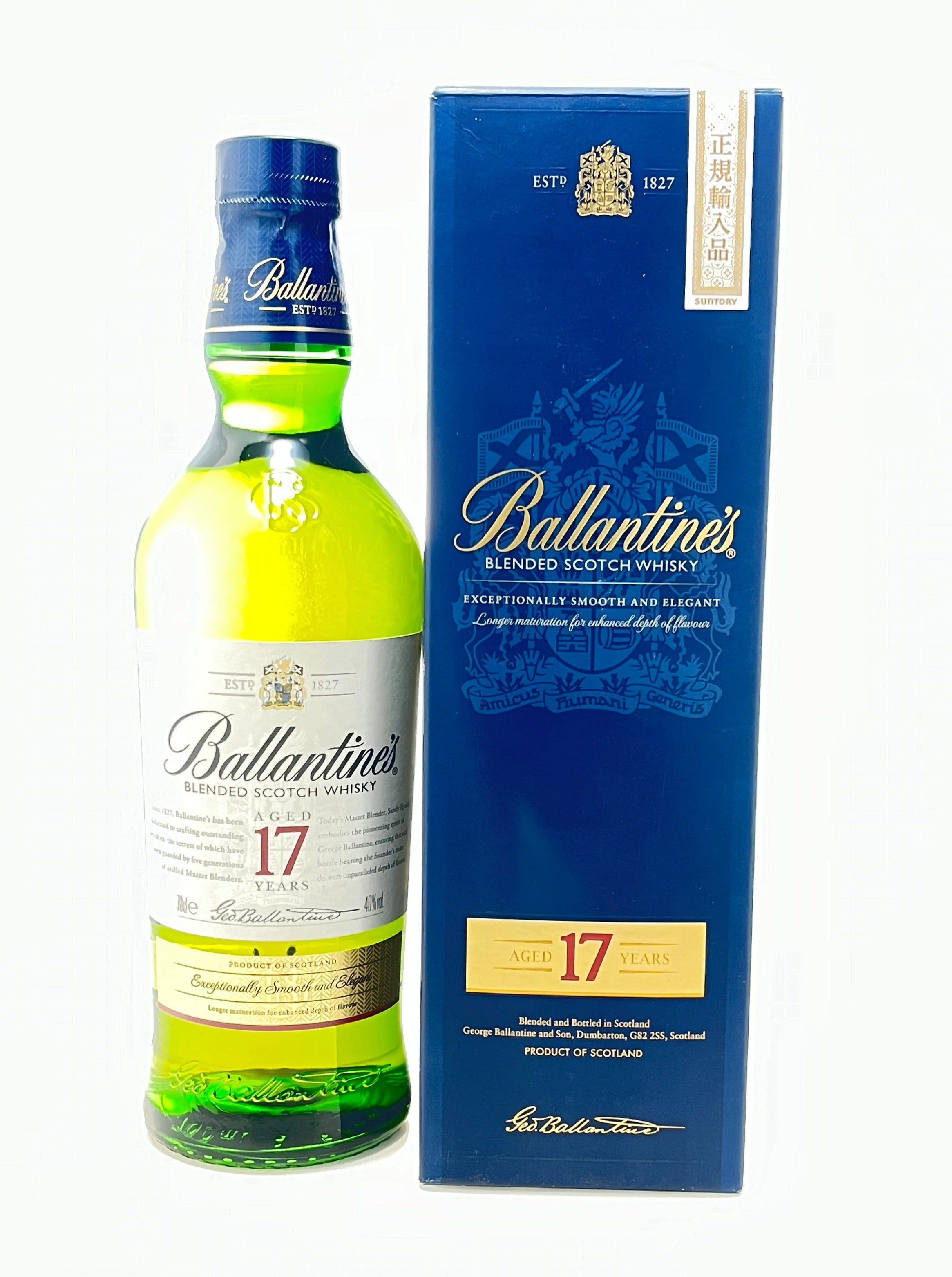バランタイン17年750ml【スコッチウイスキー】 – TOKYO SAKE OF VALUE
