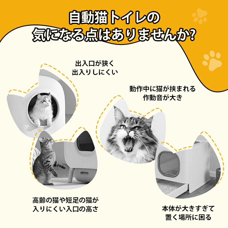 楽天市場】UBpet C20 全自動猫トイレ 市販ゴミ袋対応 猫 自動トイレ