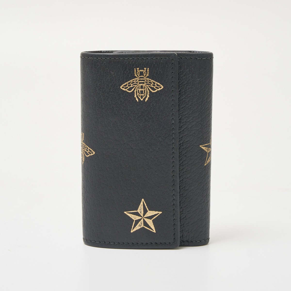 GUCCI 黒 レザー キーケース ハチのモチーフ 楽天市場】GUCCI グッチ 6