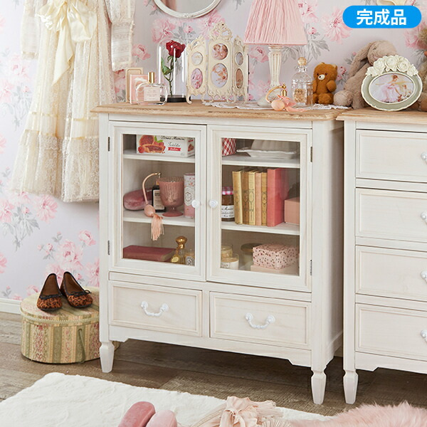 楽天市場】【直送】キャビネット アンティーク風家具UB60