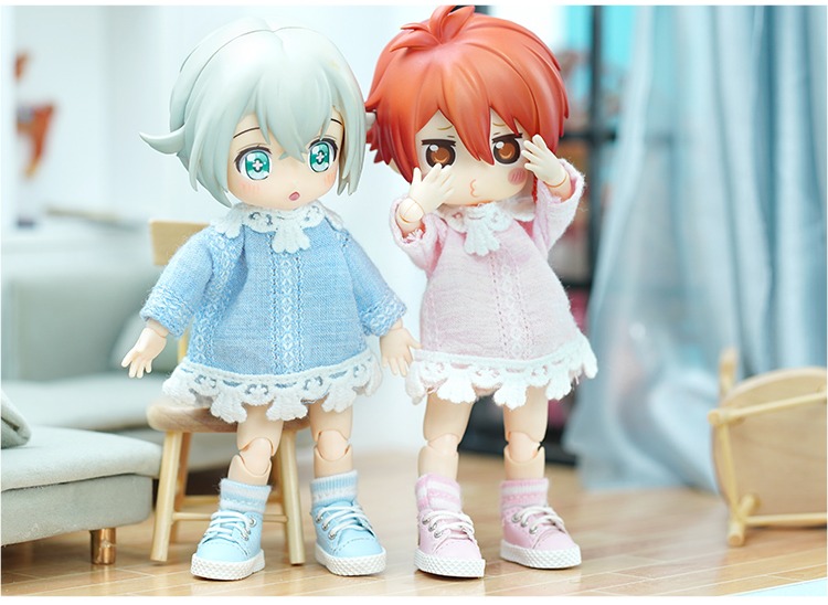 楽天市場】オビツ11 ドール 人形 服 衣装 ワンピース レトロ 無地