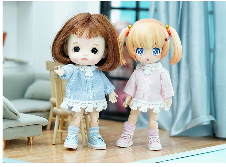 楽天市場】オビツ11 ドール 人形 服 衣装 ワンピース レトロ 無地