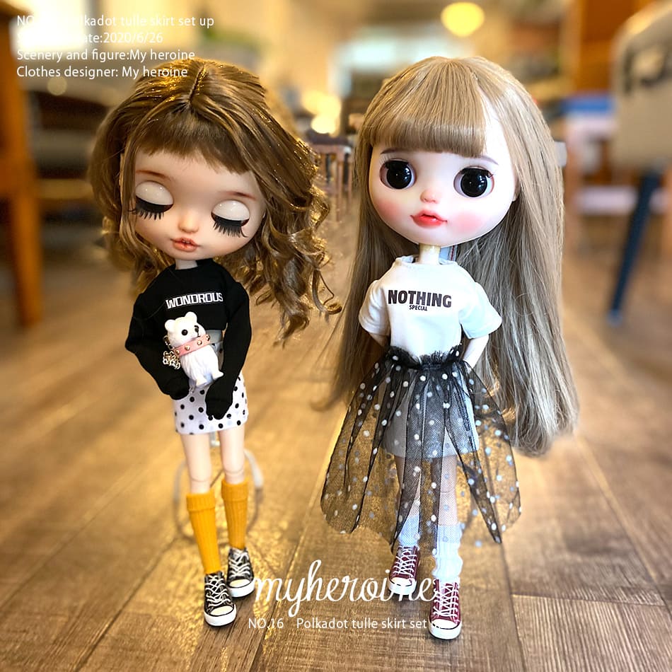 楽天市場】ブライス ネオブライス ワンピース ホワイト ブラック