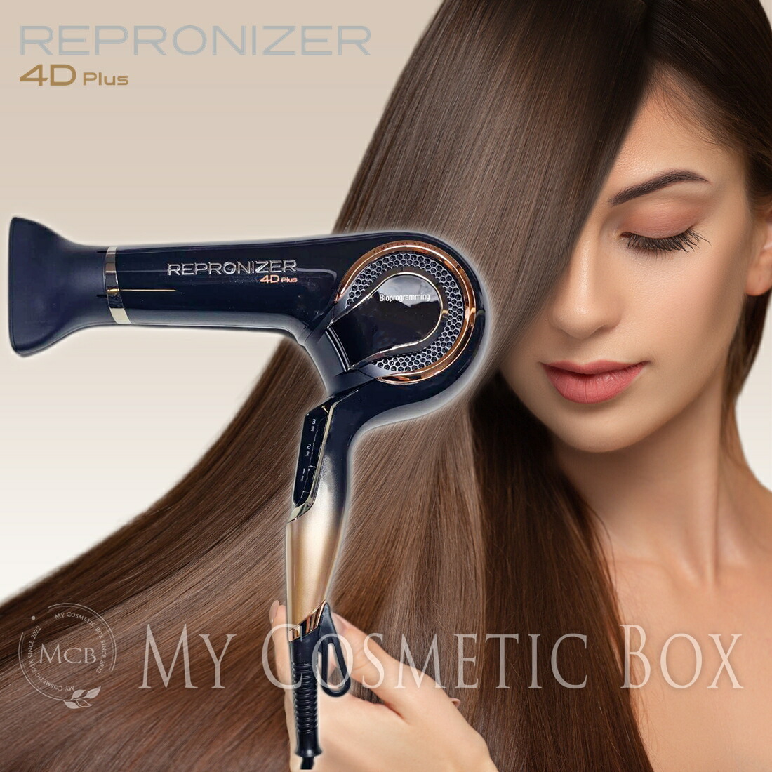 良い Repronizer 4D Plus ヘアドライヤー スタンド付き】REPRONIZER 4D