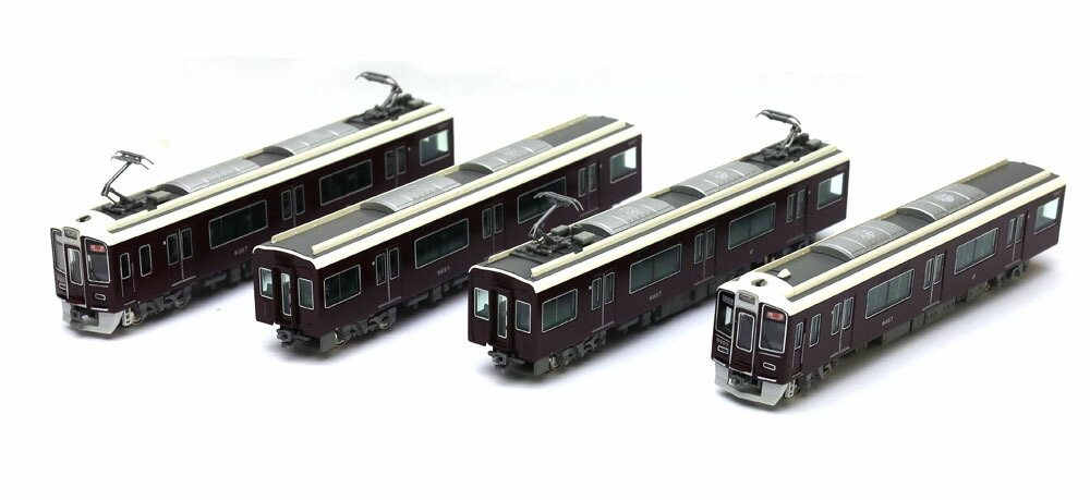 楽天市場】阪急電鉄9300系 京都線 基本セット（4両）【KATO・10-1822