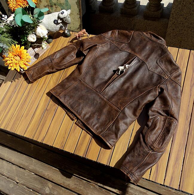 楽天市場】上質 ヴィンテージ復刻デザイン 茶芯牛革 カウハイドレザー