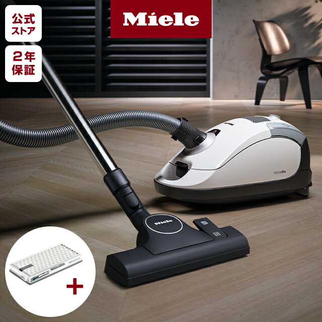 楽天市場】Miele ミーレ 高性能 紙パック式 掃除機 ホワイト ＆ HEPA