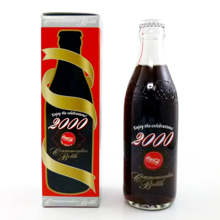 楽天市場】〇コカコーラ Coca Cola 2000年記念ミレニアムボトル 『箱入