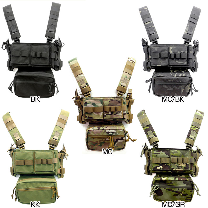 楽天市場】スピリタスtype マイクロチェストリグ 9点set 5.56＆7