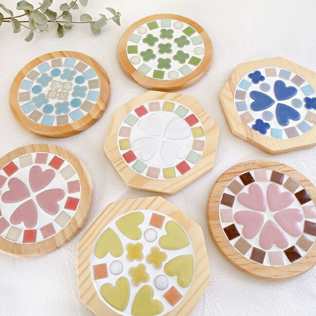 楽天市場】タイルコースター タイル おしゃれ かわいい 北欧 シンプル