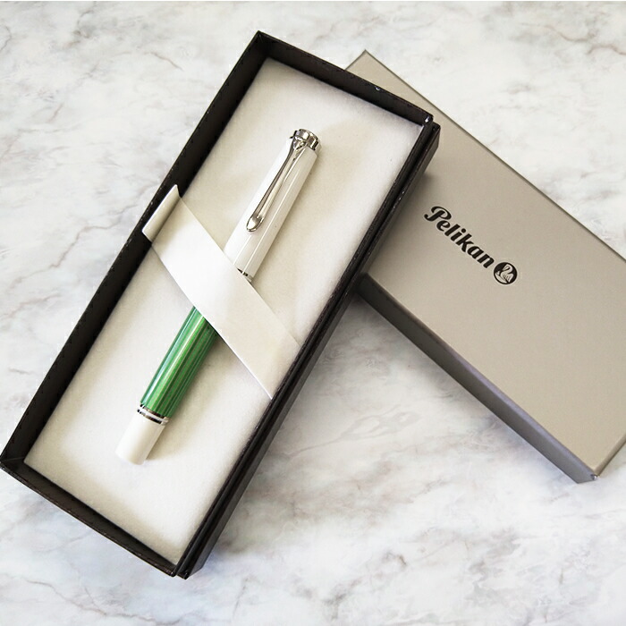 楽天市場】【ラッピング無料】 ペリカン Pelikan 万年筆 グリーン