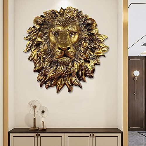 楽天市場】装飾品置物真鍮ライオンヘッドペンダントオーナメントリスト