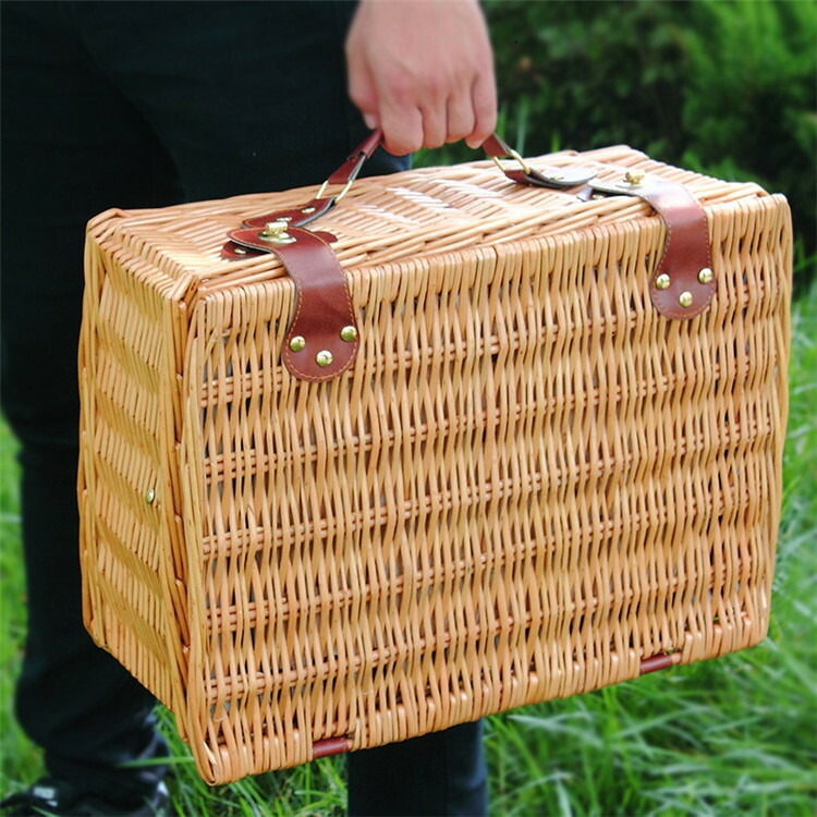 楽天市場】手作り 収納かご 手工芸品 ハンドメイド 柳編み 手編み 蓋