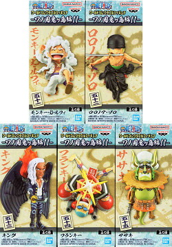 ワンピース ワーコレ「ワノ国鬼ヶ島編1〜11」コンプリート55ヶセット
