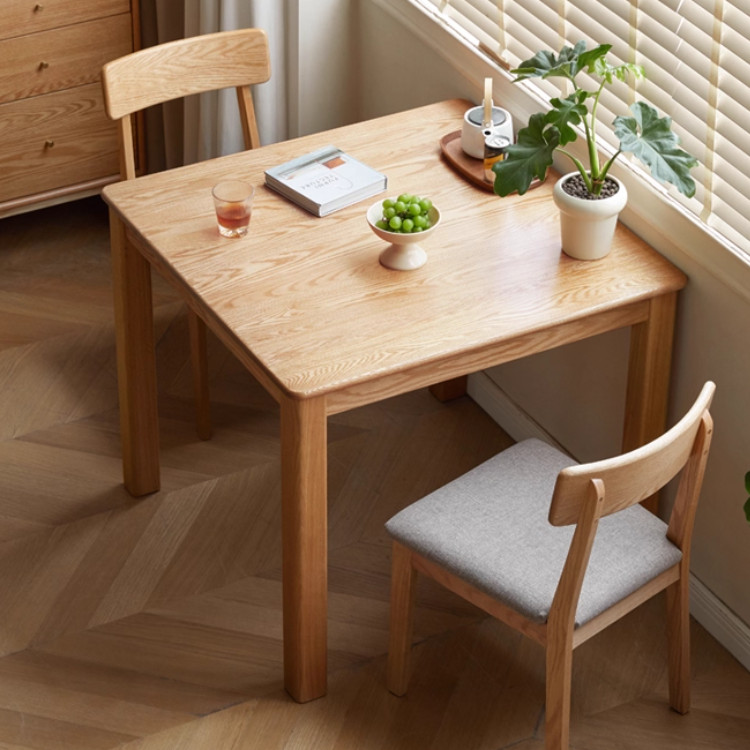 楽天市場】ダイニングテーブル 単品 2人用 食卓テーブル 4人掛け 天然