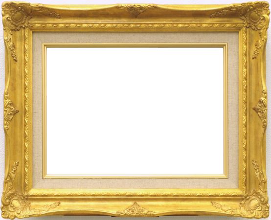 油彩額 F0号 アンティーク調