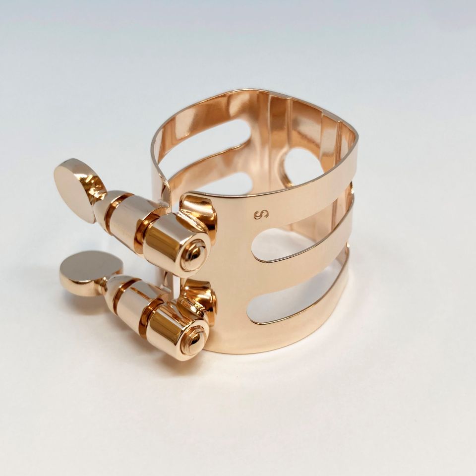 楽天市場】ウッドストーン アルトサックス リガチャー ピンクゴールド