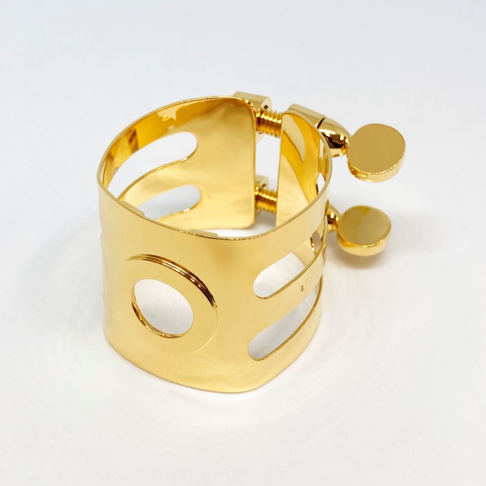 楽天市場】ウッドストーン テナーサックス リガチャー 金メッキ GP