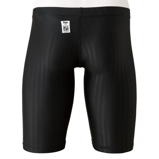 楽天市場】ミズノ公式 競泳用ハーフスパッツ メンズ ブラック×レッド