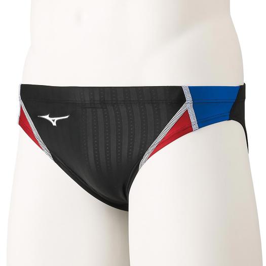 楽天市場】ミズノ公式 競泳用Vパンツ メンズ ブラック×ブルー