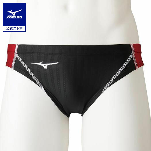楽天市場】ミズノ公式 競泳用Vパンツ メンズ ブラック×レッド