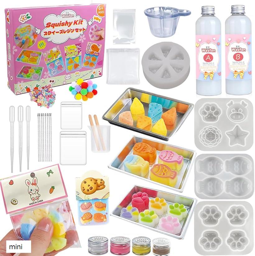 楽天市場】スクイーズレジン シリコン液 手作り セット ミニサイズ DIY
