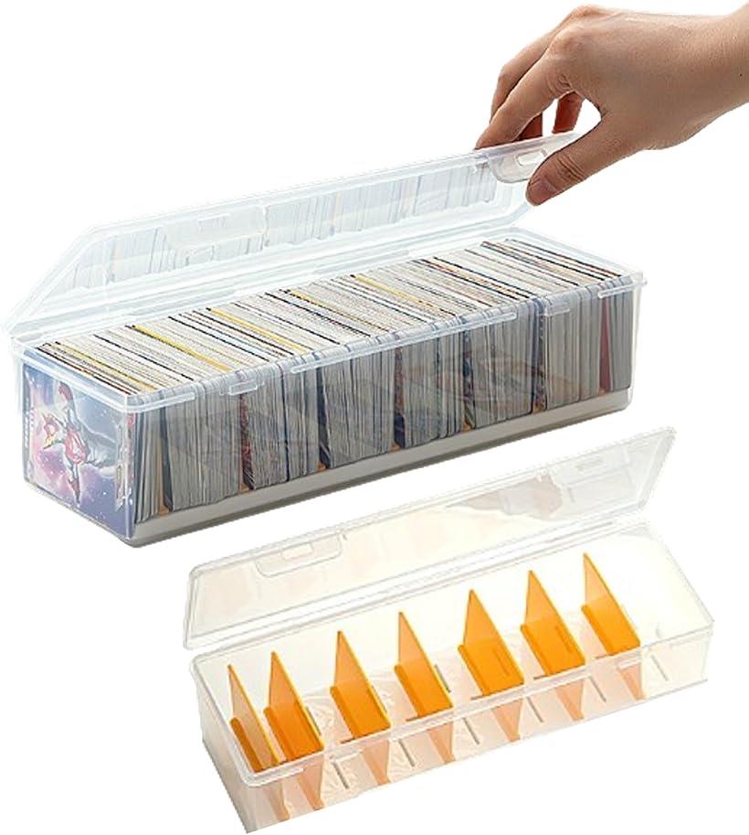 新商品!! カードケース ハンドル付き 透明 トレカ ストレージボックス