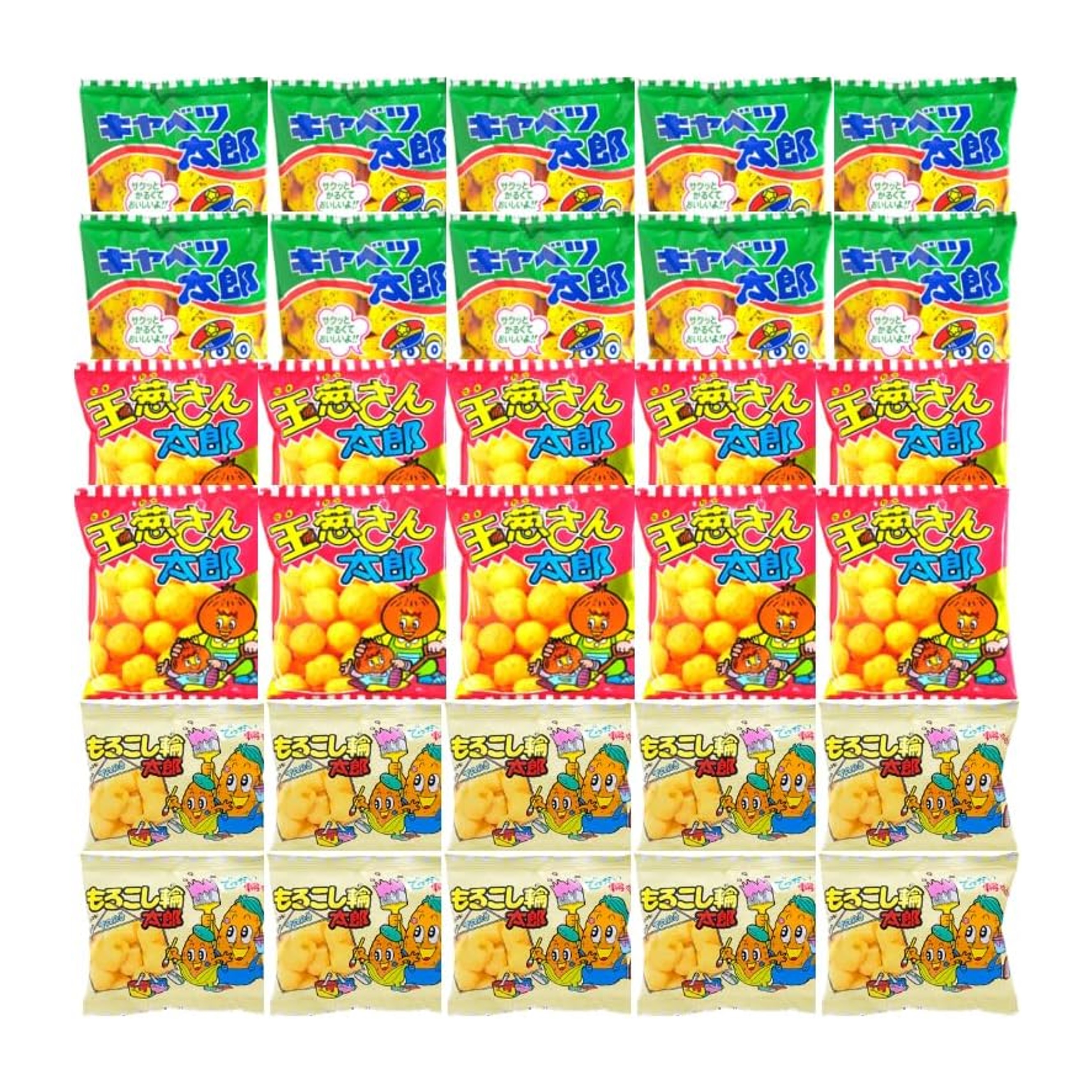 楽天市場】駄菓子 キャベツ太郎/玉葱さん太郎/もろこし輪太郎 太郎