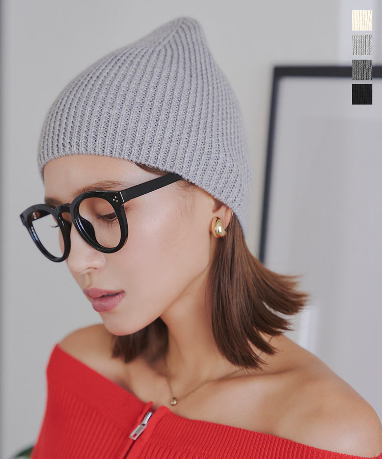 楽天市場】ウール混ニットビーニー [J1163] レディース 20代 30代 40代