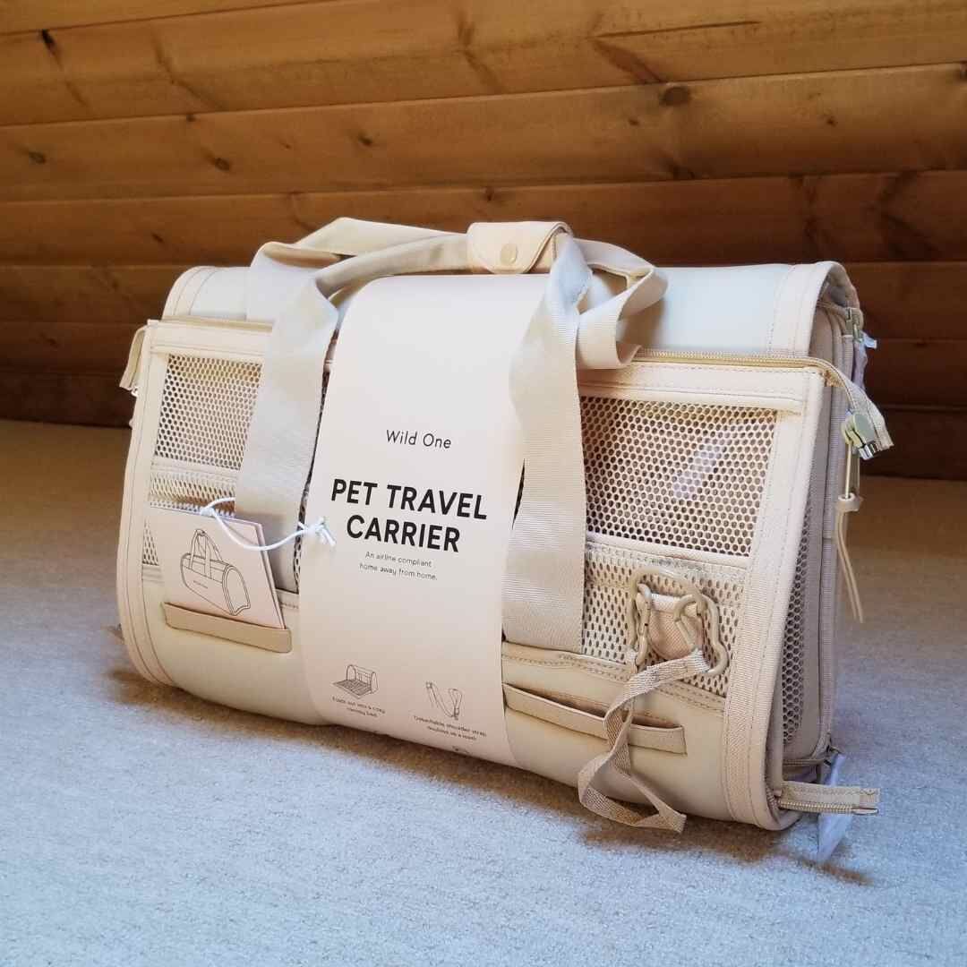 楽天市場】送料無料 Wild One キャリーバッグ ベージュ ブラック 黒