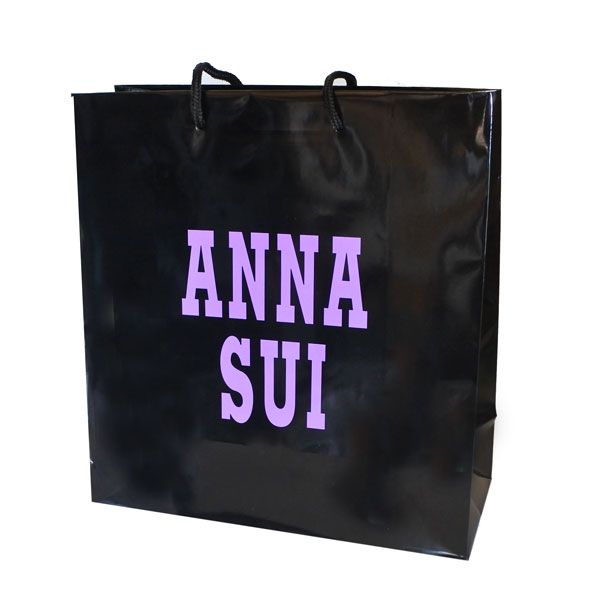 楽天市場】アナスイ ANNA SUI ショップバッグ 紙袋 大 ブラック