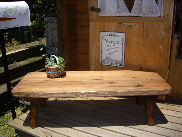 楽天市場】一枚板 ローテーブル 木製 カフェ テーブル ちゃぶ台